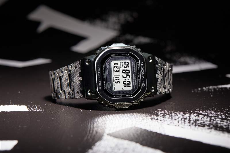 G-SHOCK x Eric Haze 限量版參考。 GMWB-5000EH-1。