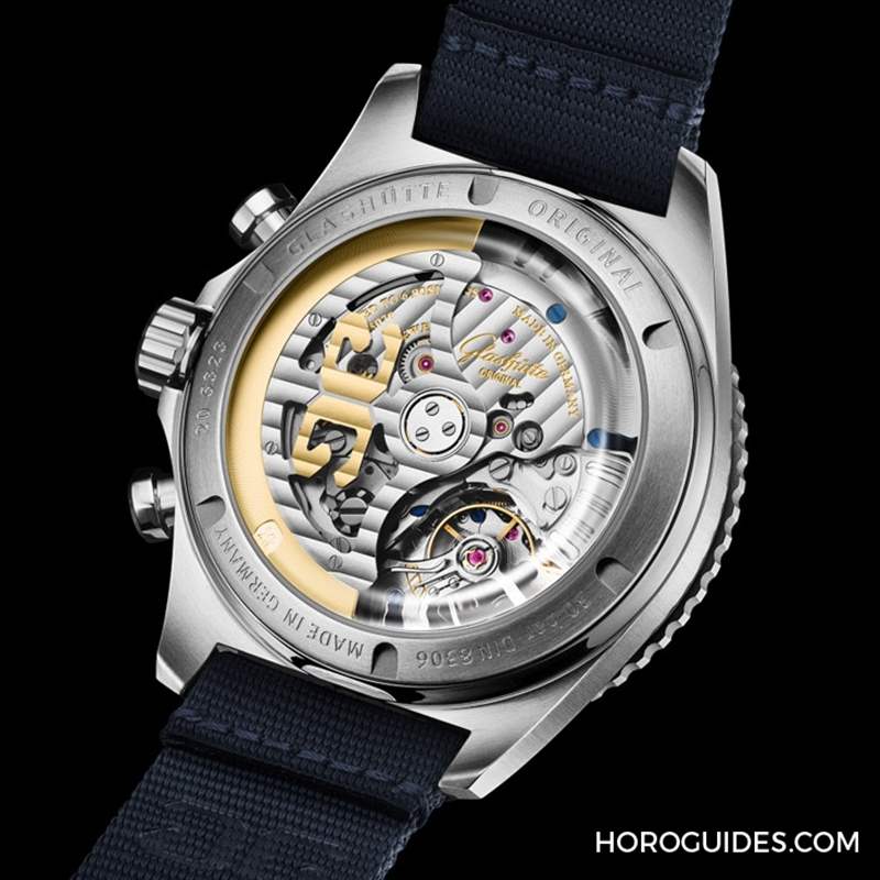 藍面、藍陶瓷圈打頭陣！ Glashütte Original SeaQ系列首次搭載計時功能-復刻表
