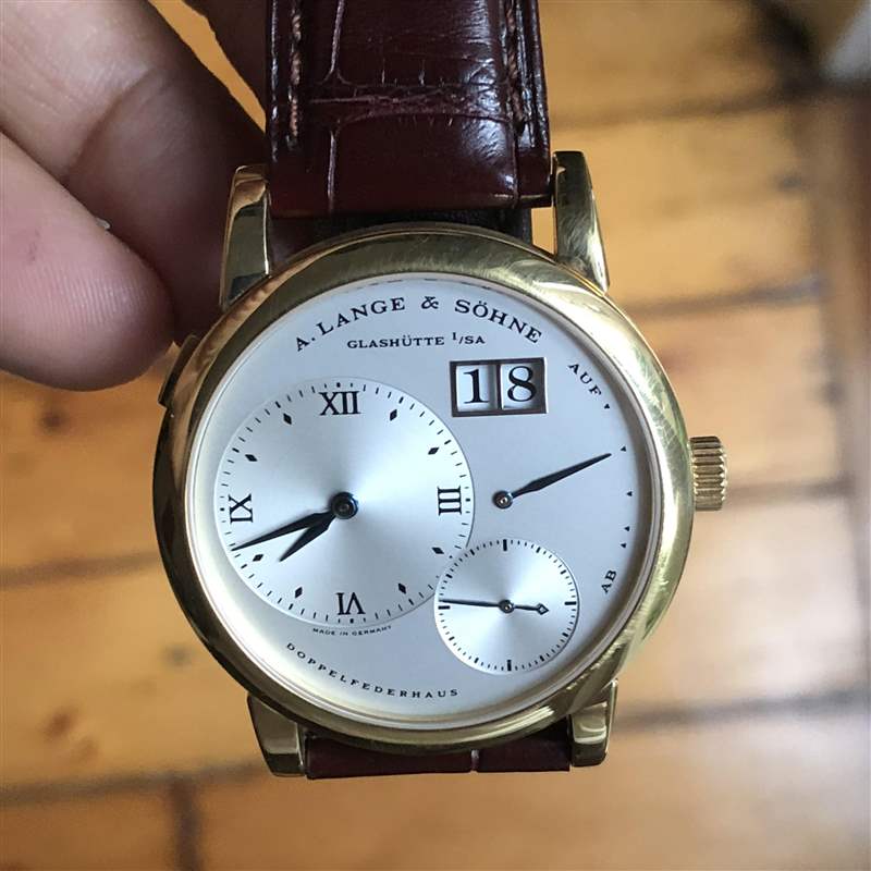 四人組-朗格1黃金款式101.021-復(fù)刻表