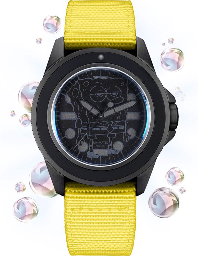 Unimatic X SpongeBob SquarePants U1-SS 手表-復刻表