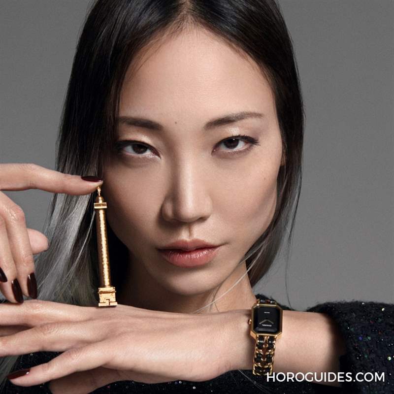 35年經典CHANEL Première腕表升級再現,超模樸秀珠同框揭幕-復刻表
