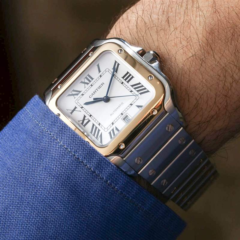 卡地亞桑托斯 2018 年手表將受到買家的歡迎-復(fù)刻表