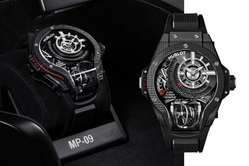 MP-09 Tourbillon Bi-Axis 3D Carbon 12款熱門Hublot手表推介|新手買宇舶表格價必睇!-復刻表