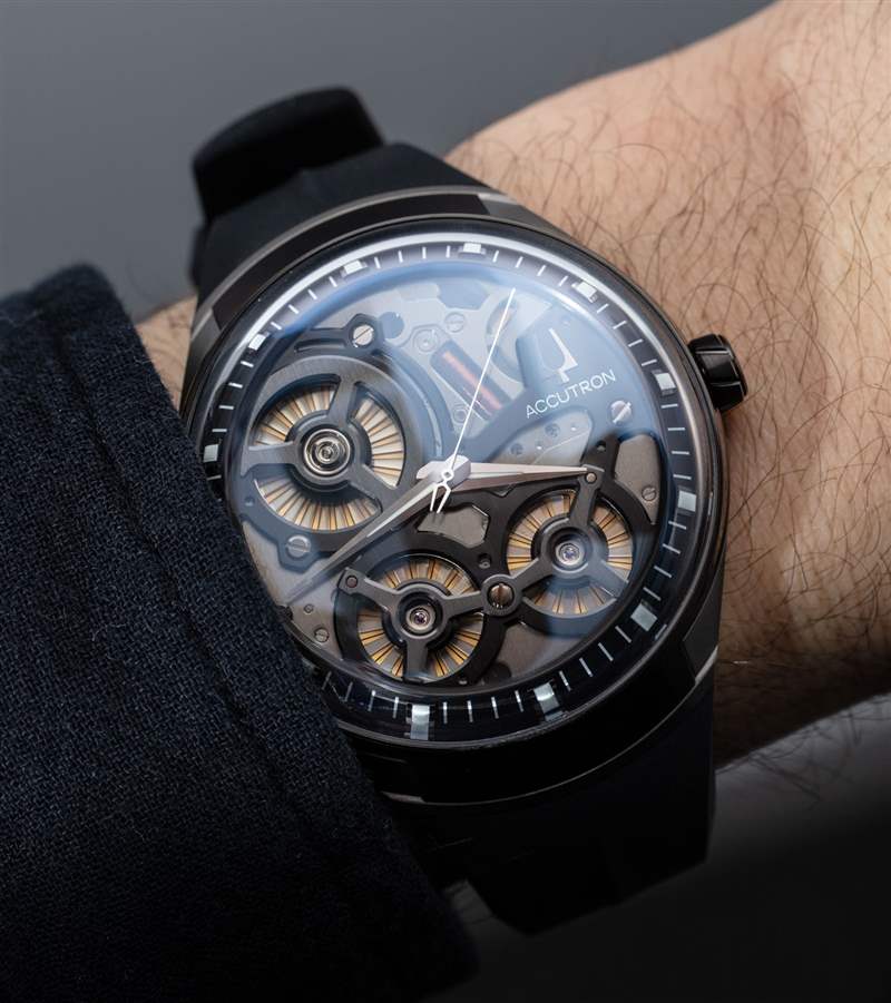 動手操作:Accutron Spaceview DNA 靜電手表-復刻表