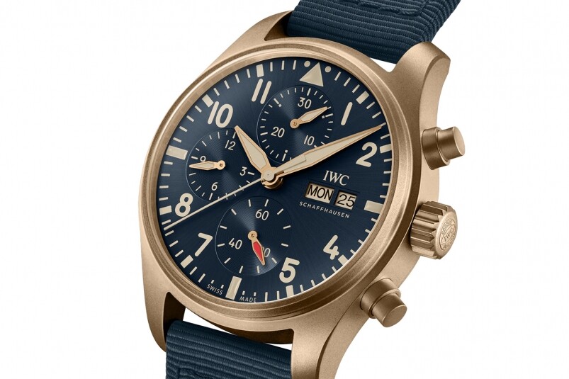 IWC 2022最新飛行表Pilot's Watch Chronograph 41｜更硬凈的青銅合金-復刻表