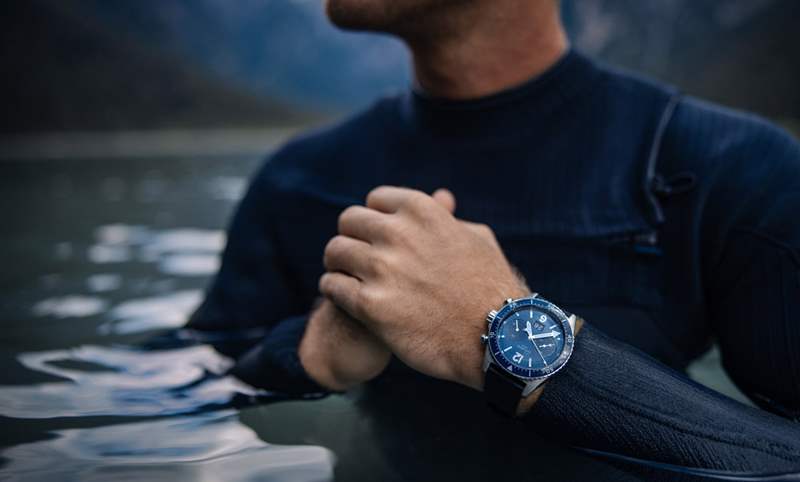 藍面、藍陶瓷圈打頭陣！ Glashütte Original SeaQ系列首次搭載計時功能-復刻表