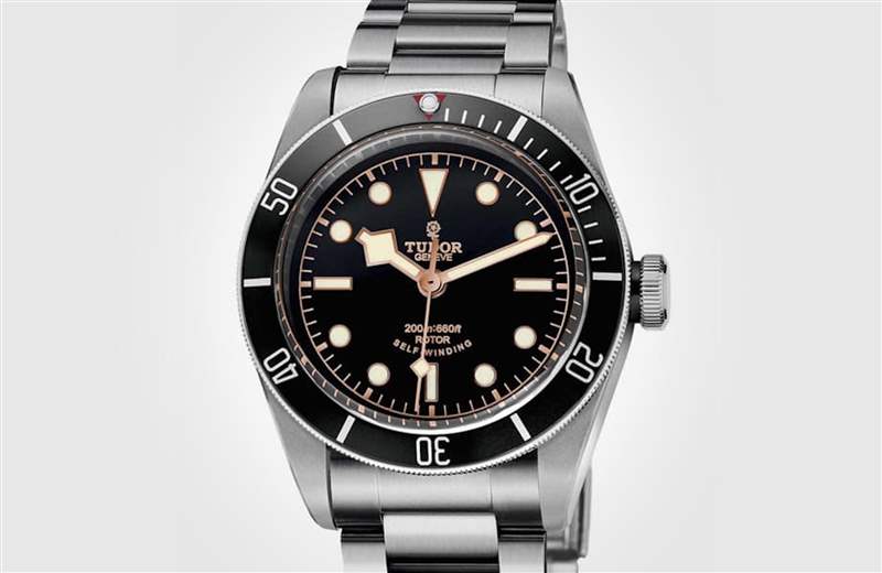 黑色錶圈的79220N由於生產週期相當短暫,使其行情普遍高於其他79220款式。(TUDOR官網) 帝舵元祖Black Bay手表最保值 其中這款水鬼溢價率特別高-復刻表
