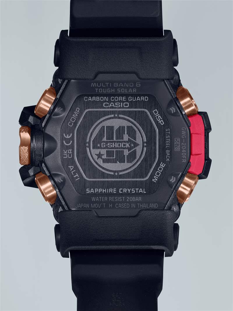 推出G-Shock 慶祝其成立 40 周年，發布了一些火紅的手表和巧妙的霧霾-復刻表