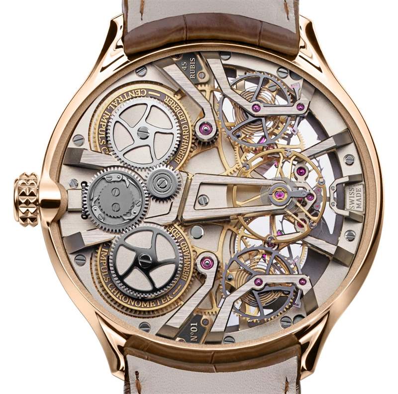 Bernhard Lederer Central Impulse Chronometer 腕表是紳士對精準的追求-復刻表