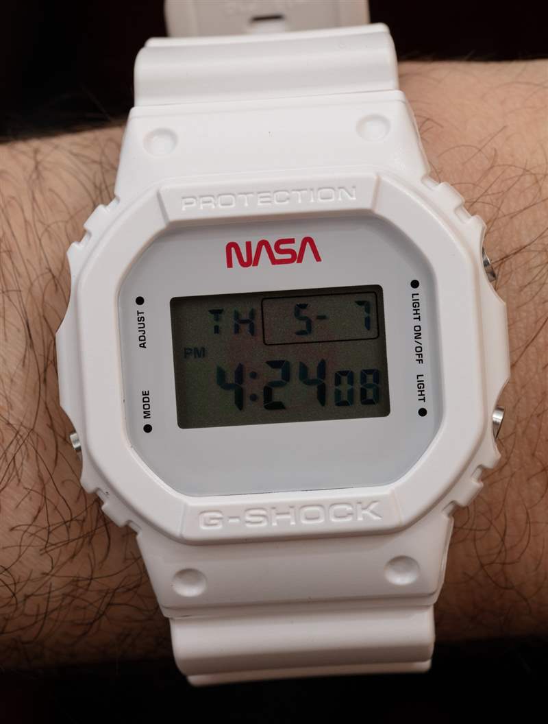 動手操作:卡西歐 G-Shock DW5600 NASA 手表-復刻表