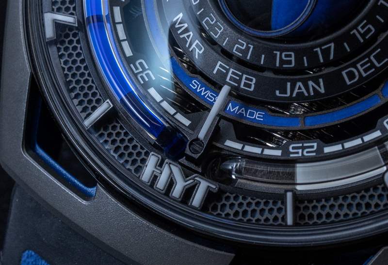 動手實踐：HYT Moonrunner Supernova 藍(lán)色手表-復(fù)刻表