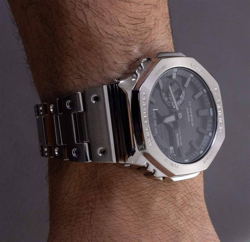 手表評論：卡西歐 G-Shock GMB2100 全金屬手鏈-復刻表