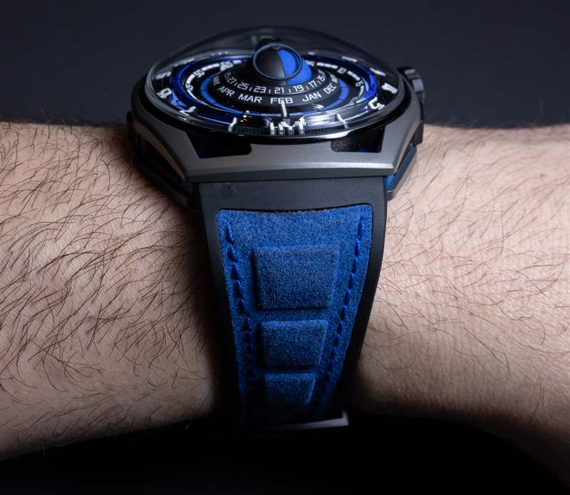 動手實踐：HYT Moonrunner Supernova 藍(lán)色手表-復(fù)刻表