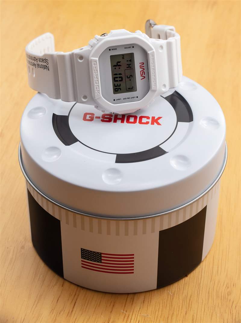 動手操作:卡西歐 G-Shock DW5600 NASA 手表-復刻表