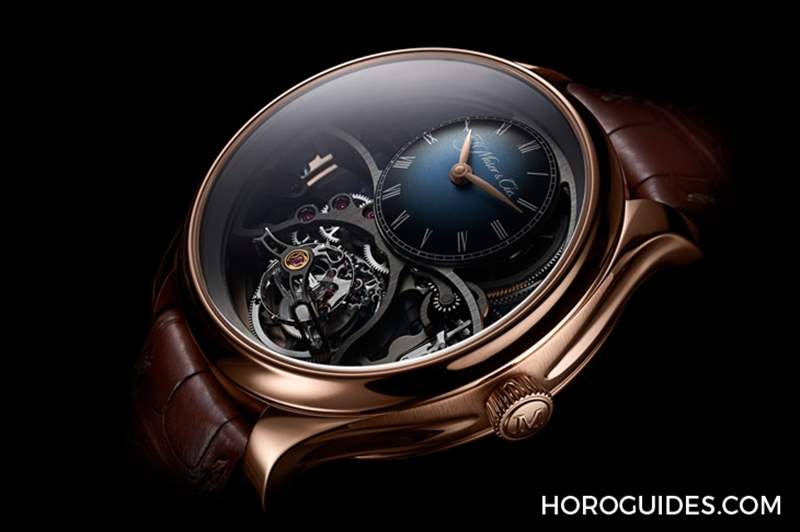 賀高登鐘表50周年！ H. Moser & Cie.勇創(chuàng)者圓柱陀飛輪鏤空紀(jì)念腕表限量發(fā)行-復(fù)刻表