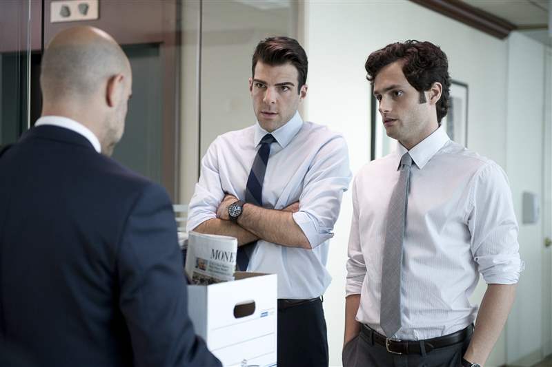 看電影扎卡里·昆托(Zachary Quinto)在“追加保證金”中佩戴保時(shí)捷設(shè)計(jì)計(jì)時(shí)碼表預(yù)測(cè)金融危機(jī)-復(fù)刻表