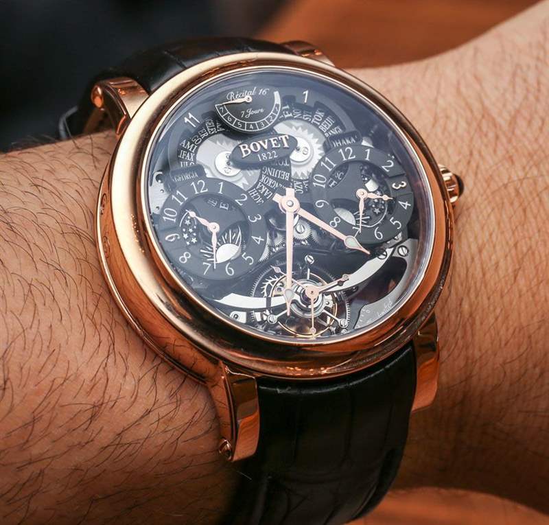 Bovet Recital 16三時區陀飛輪腕表上手體驗-復刻表