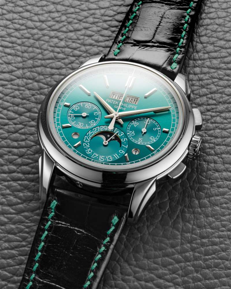 突發新聞百達翡麗剛剛發布了5270T-010一款鈦金屬獨一無二的腕表-復刻表