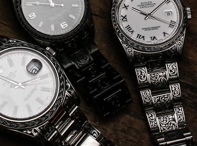 MadeWorn美國手工雕刻勞力士手表動手實踐-復刻表