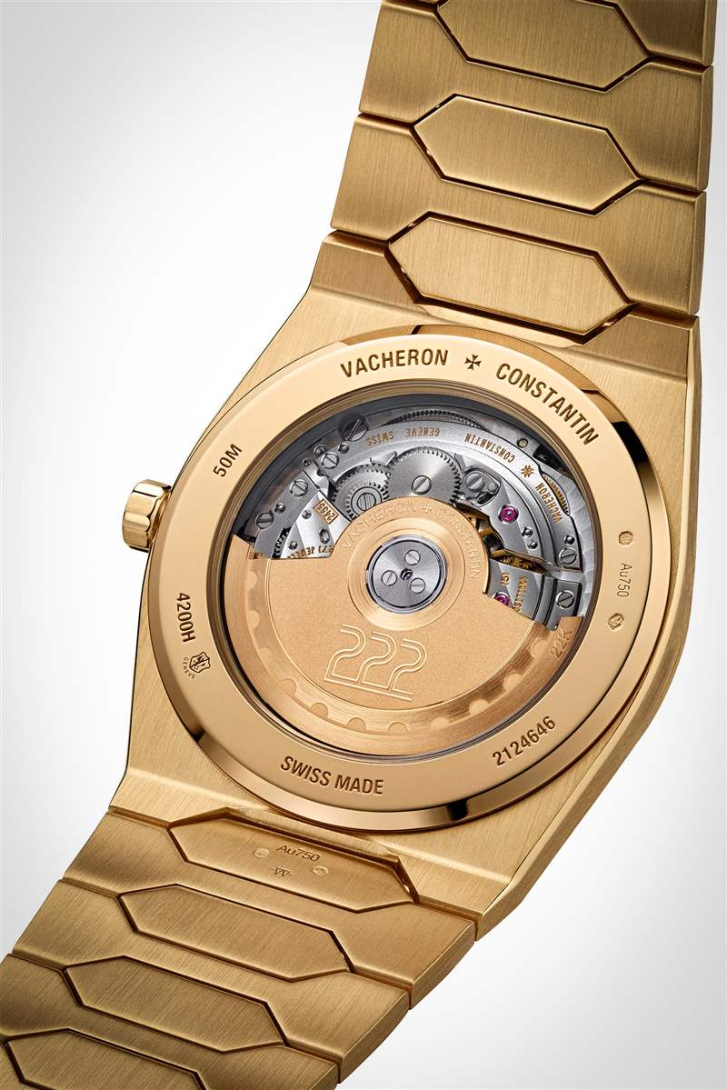 介紹70年代的熱門歌曲：江詩丹頓Les Historiques 222-復刻表