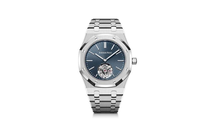 有史以來第一次皇家橡樹“Jumbo”獲得超薄自動(dòng)上鏈飛行陀飛輪-復(fù)刻表