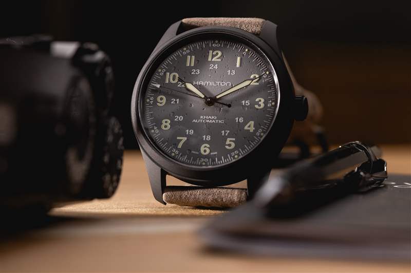 推出全新漢密爾頓卡其野戰系列鈦金屬自動腕表，演繹經典設計-復刻表