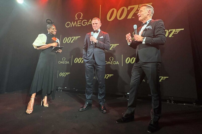 Daniel Craig現(xiàn)身Omega占士邦60周年慶祝活動(dòng)！深入James Bond世界向經(jīng)典角色007致敬-復(fù)刻表