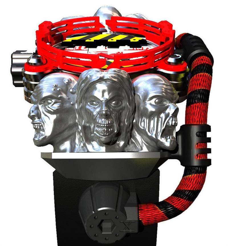 Time Warp Creations Zymosis Lockdown手表:很容易成為你這一周見過的最奇怪的事情-復(fù)刻表