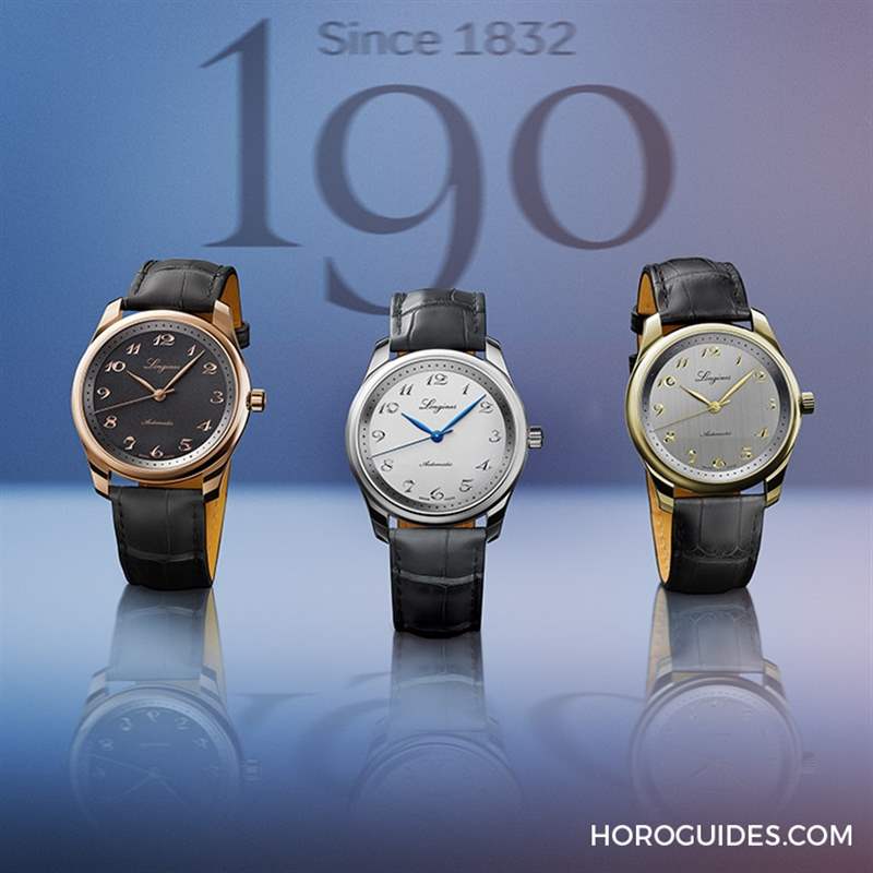 最無可取代的事物是時間浪琴表190周年與Master巨擘系列紀(jì)念腕表-復(fù)刻表