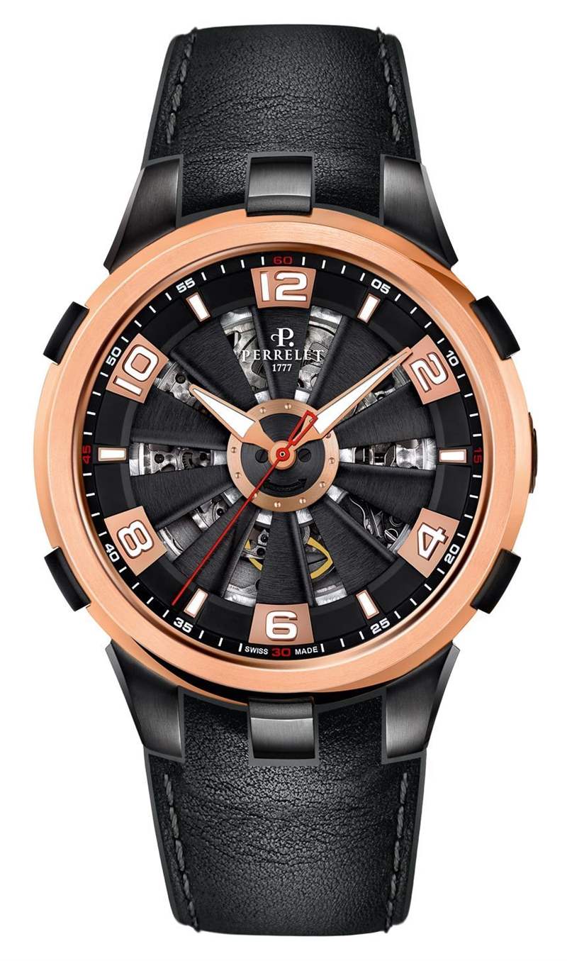 Perrelet渦輪鏤空腕表-復刻表