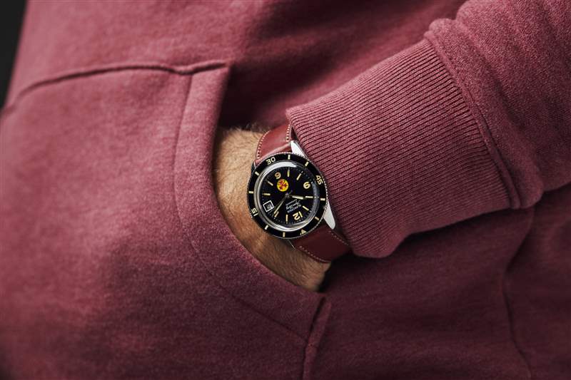 手腕上的復古寶珀 Aqua Lung