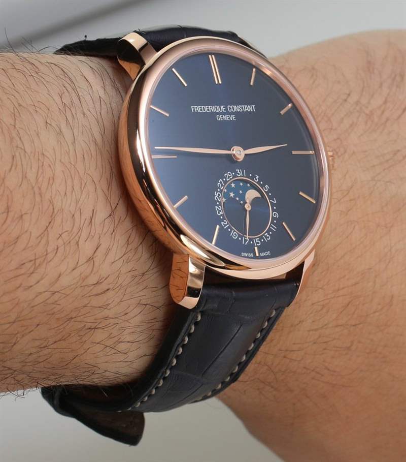 康斯登制造超薄月相腕表評論-復刻表
