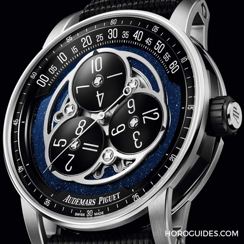 猶如一道優美謎題的古老顯時機制｜愛彼CODE 11.59系列星輪腕表，再現「時間漫游」功能-復刻表