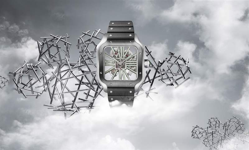 當代性的展現,Santos de Cartier的鏤空美學-復刻表