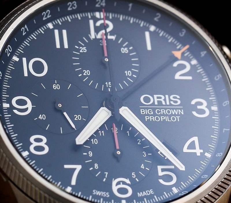 Oris Big Crown ProPilot計(jì)時(shí)碼表格林尼治標(biāo)準(zhǔn)時(shí)間手表動(dòng)手實(shí)踐-復(fù)刻表