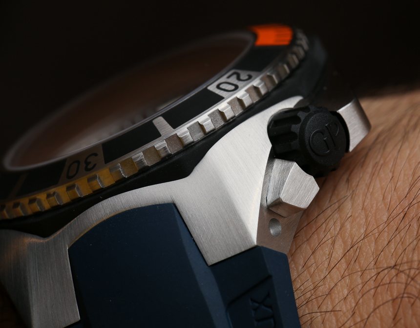 芝柏Sea Hawk藍(lán)色腕表上手-復(fù)刻表