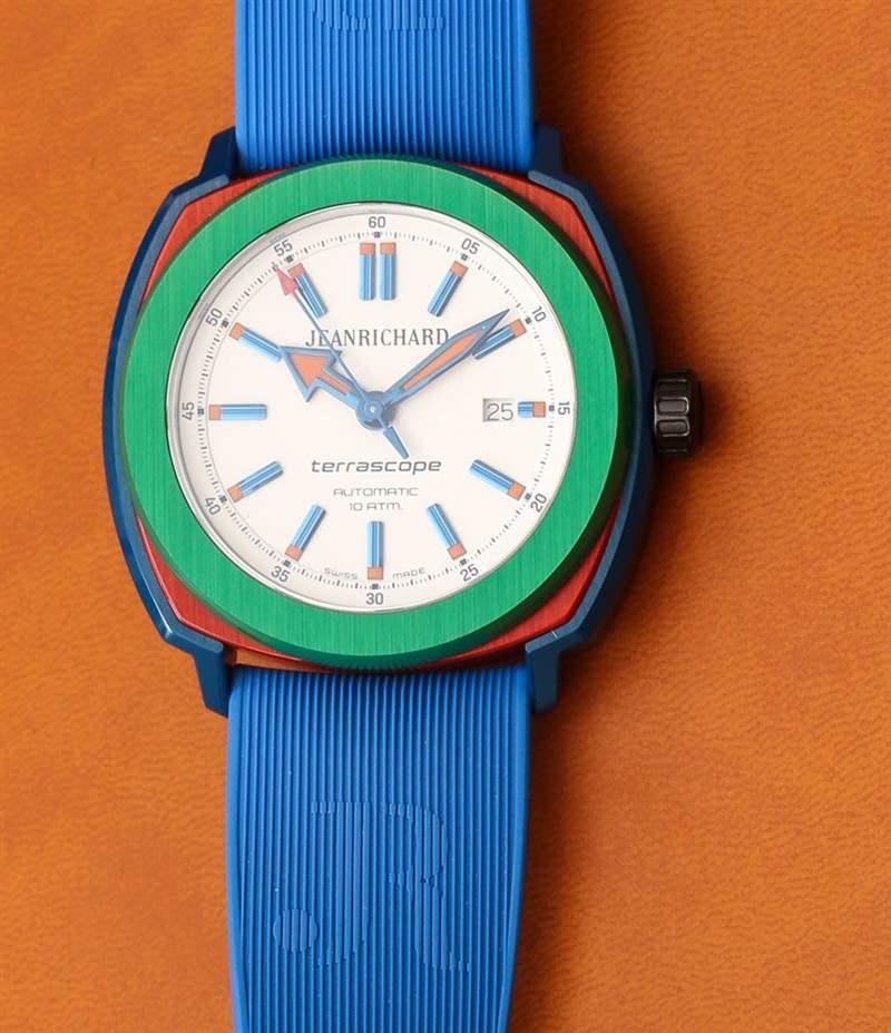 JeanRichard Terrascope原色鋁制手表動手實踐-復刻表