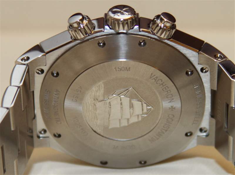 江詩丹頓縱橫四海計(jì)時(shí)碼表藍(lán)色表盤腕表上手-復(fù)刻表