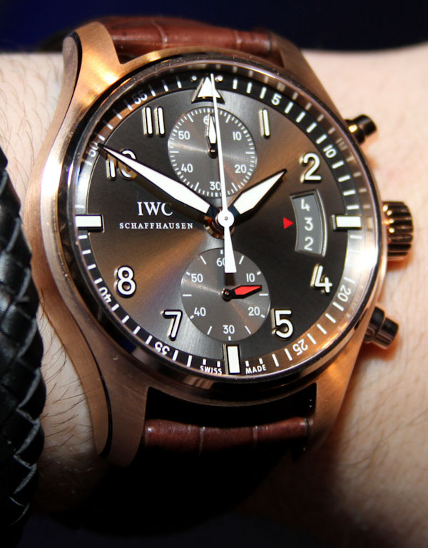 萬國噴火戰斗機計時碼表和萬年歷手表2012年動手實踐-復刻表