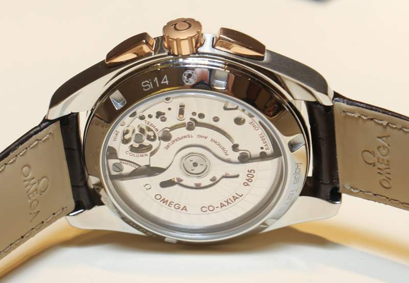 歐米茄Aqua Terra計時碼表GMT腕表上手體驗-復刻表