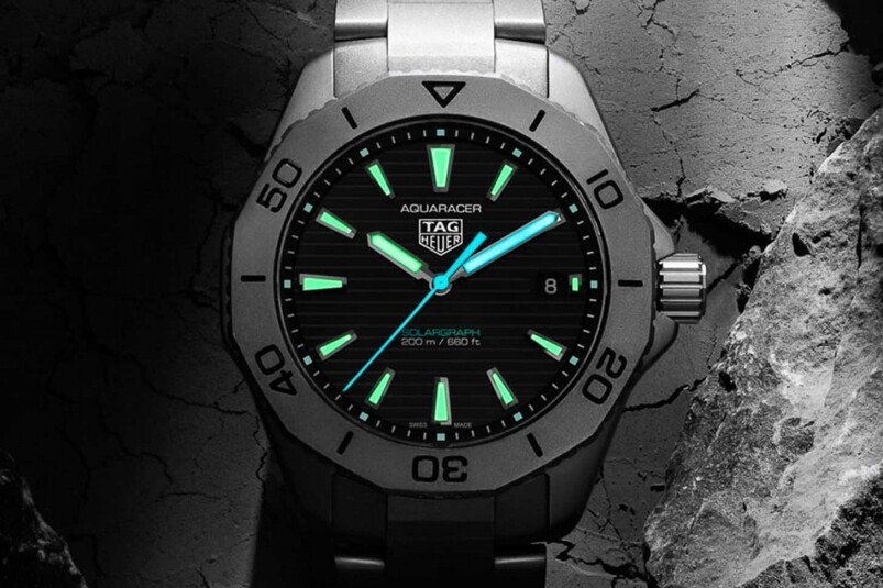 TAG Heuer Aquaracer Professional 200 Solargraph (Titanium) 泰格豪雅2023新表列陣!科技感及復古美學并重的一年-復刻表