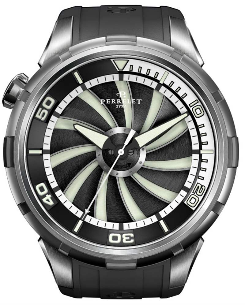 Perrelet渦輪潛水表-復刻表