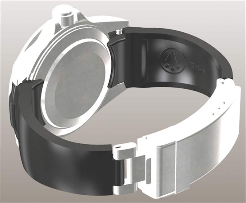 勞力士手表評論的珠穆朗瑪峰EH-1表帶硅膠表帶-復刻表