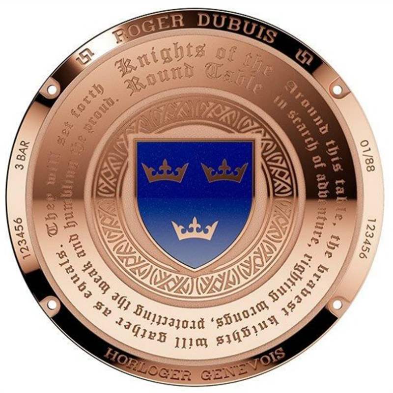 羅杰杜彼Excalibur Table Ronde腕表滿足您的亞瑟王夢想-復刻表