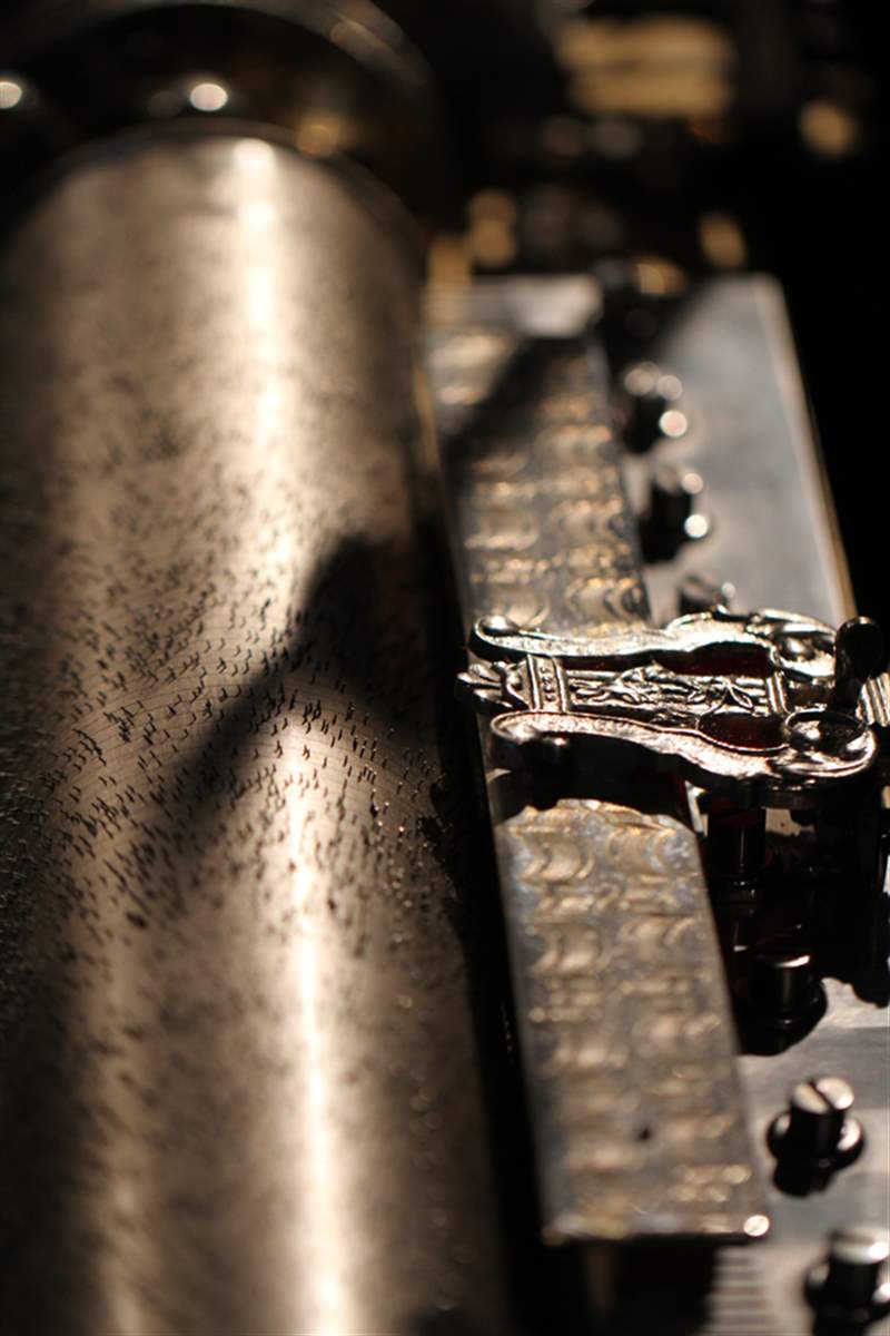 瑞士鐘表博物館中陳舊的自動機(jī)和其他發(fā)條裝置作品-復(fù)刻表