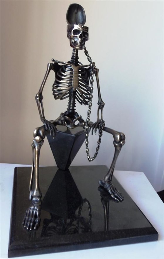 eBay上18世紀(jì)獨(dú)特的復(fù)古骷髏懷表-復(fù)刻表