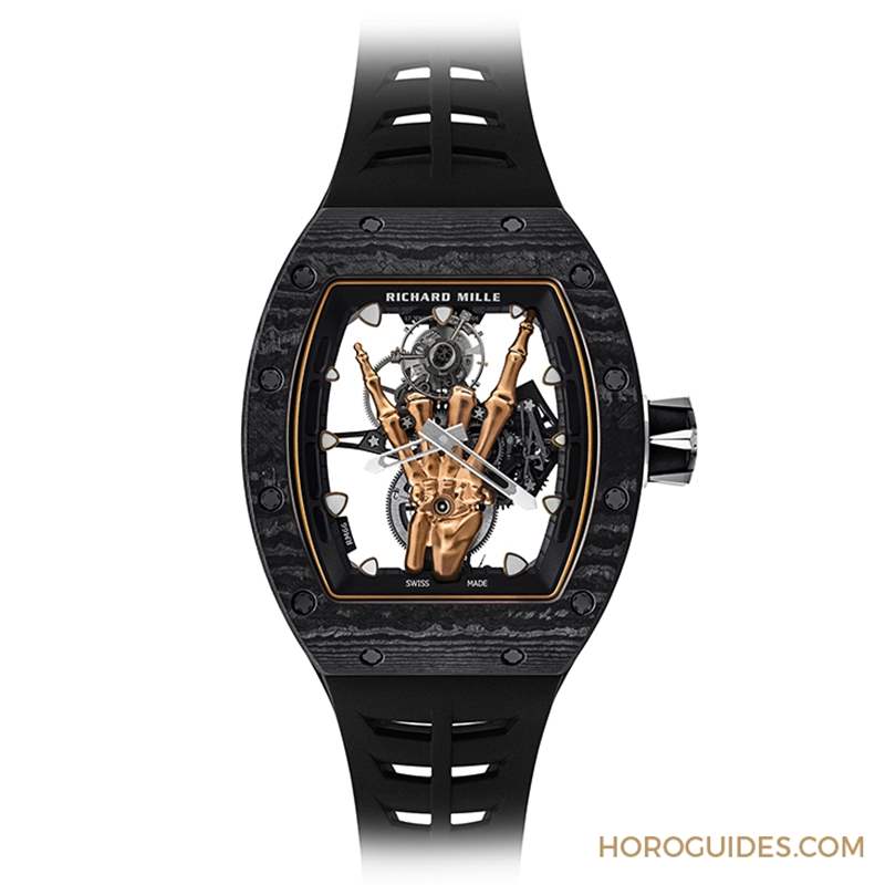 Let's rock！RICHARD MILLE RM 66浮動陀飛輪腕表-復刻表