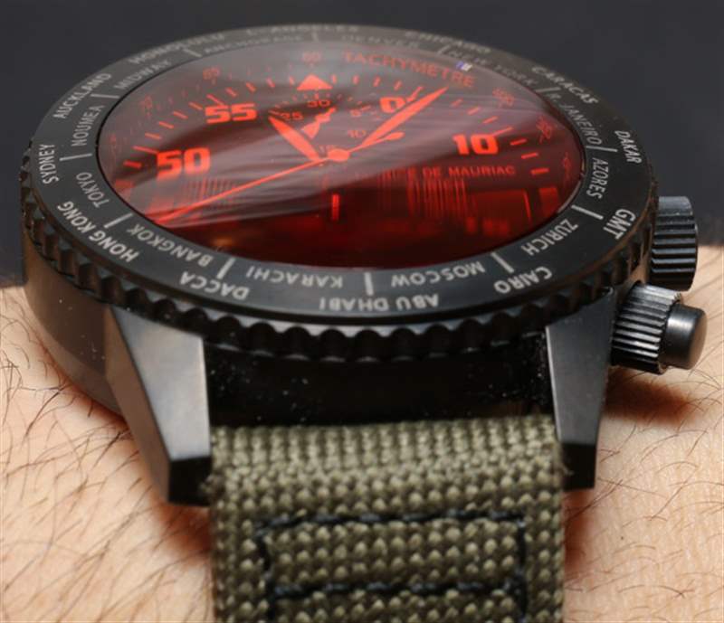 Maurice de Mauriac計時碼表現(xiàn)代旅行計時器腕表評論-復刻表