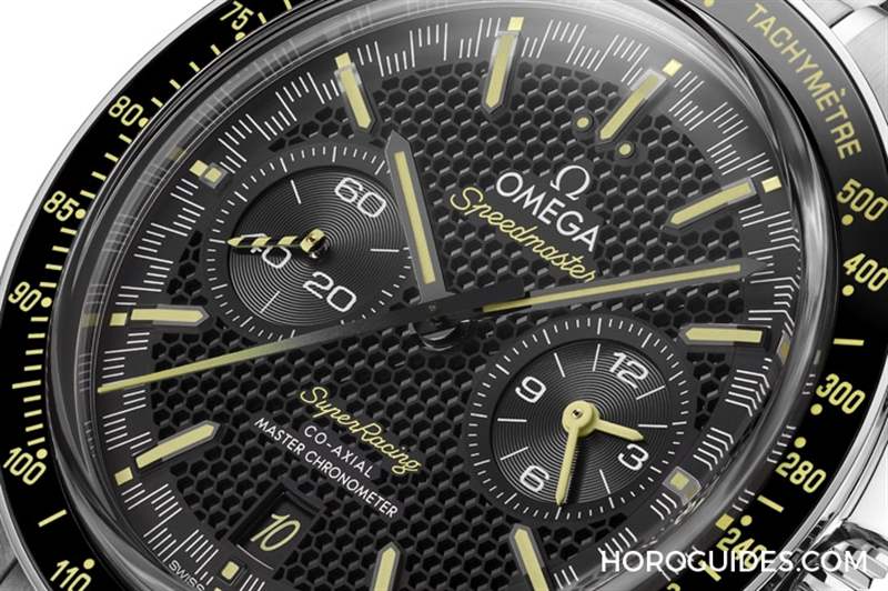OMEGA全新Spirate矽游絲,精準度達每天0/+2秒|Speedmaster Super Racing計時腕表-復刻表
