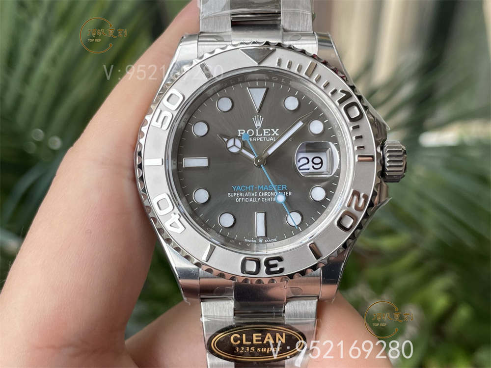 C廠(chǎng)Clean廠(chǎng)復(fù)刻灰游艇細(xì)節(jié)做工怎么樣,C廠(chǎng)勞力士灰游艇3235機(jī)芯穩(wěn)定嗎-復(fù)刻表